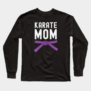 Karate Purple Belt Long Sleeve T-Shirt
